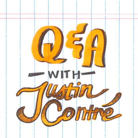 Q & A with Justin Contré Doodle