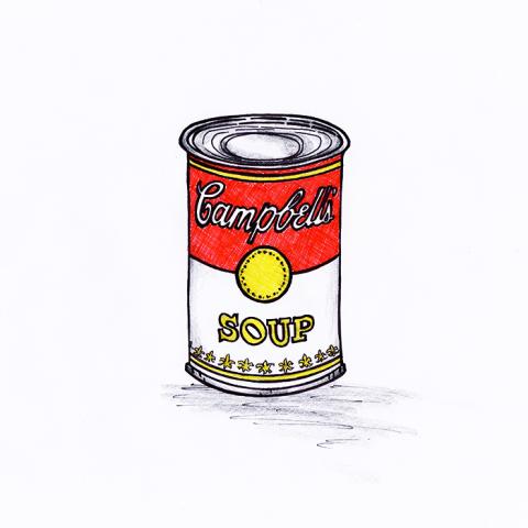 Campbell's Chicken Soup Can