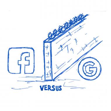 Facebook vs Google Doodle - How Brands Can Take Advantage of the Google-Facebook Rivalry